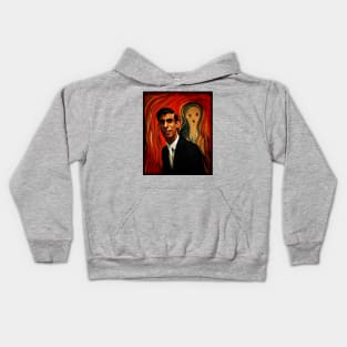 Rishi Sunak's Haunting. Kids Hoodie